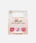 Pink Glitter Nail Polish Trio, Non-Toxic Peel-Off Set for Tweens