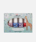 Safari Nail Polish Set for Kids, 4-Pack Peel-Off, Non-Toxic Water-Based