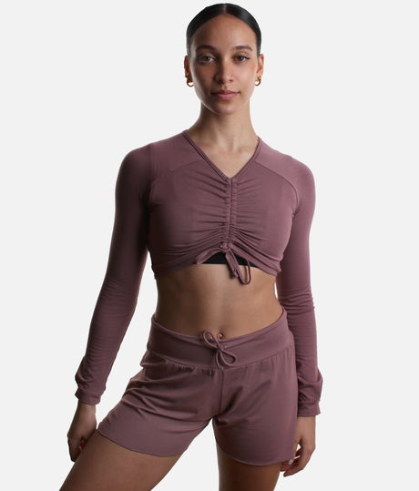 NOBU Dance Shorts – Lightweight Bamboo Ballet Warm-Ups