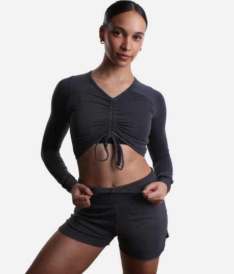NOBU Dance Shorts – Lightweight Bamboo Ballet Warm-Ups