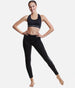 Silver Logo Leggings - 0090