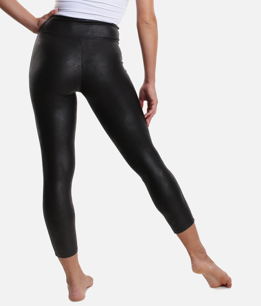 Leather Look Leggings - P 0528