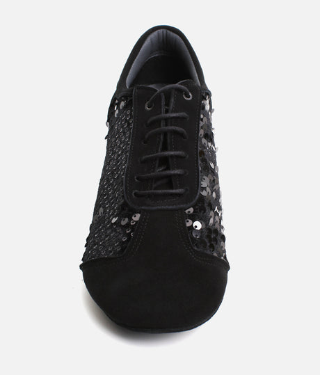 Stylish Cuban Heel Dance Shoes for Practice & Performance - NOIRE CUBAN