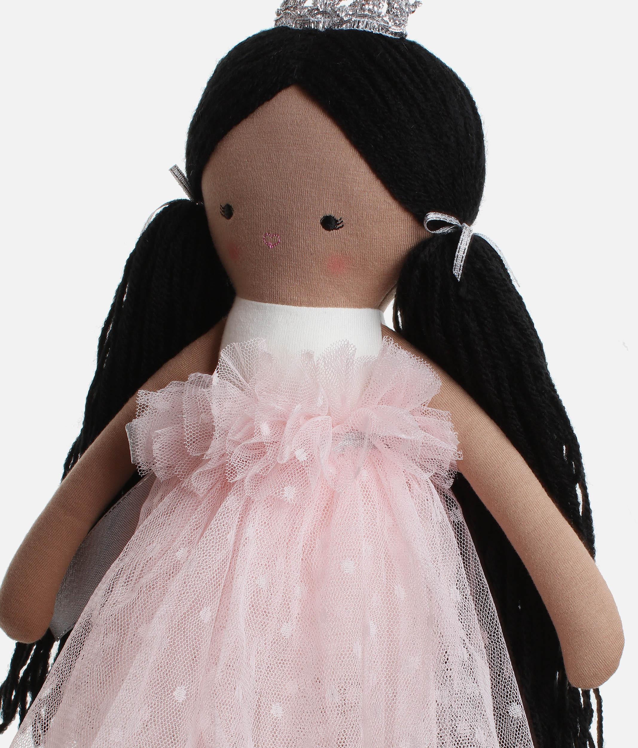 Penelope Princess Doll, Pink Spot Tulle Dress - N10968C