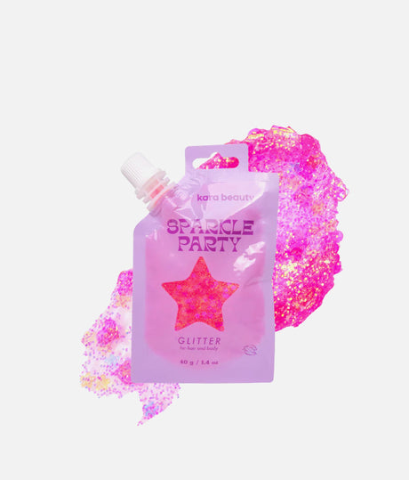 Hair & Body Glitter Gel, Single Packs, Long-Lasting Non-Sticky - SPARKLE GEL