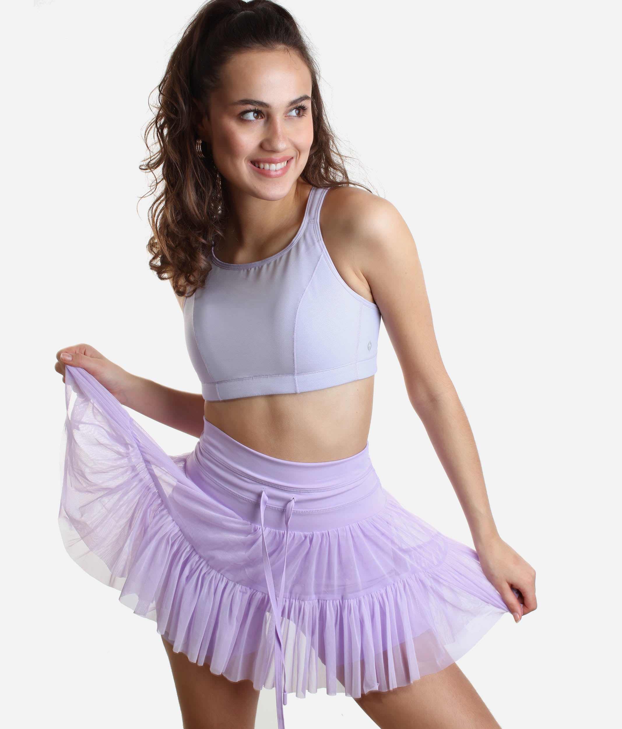 Pirouette Skort in Lavender – Dance Like a Star