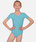 Girls Short Sleeved, Scoop Necked Leotard - PRIM