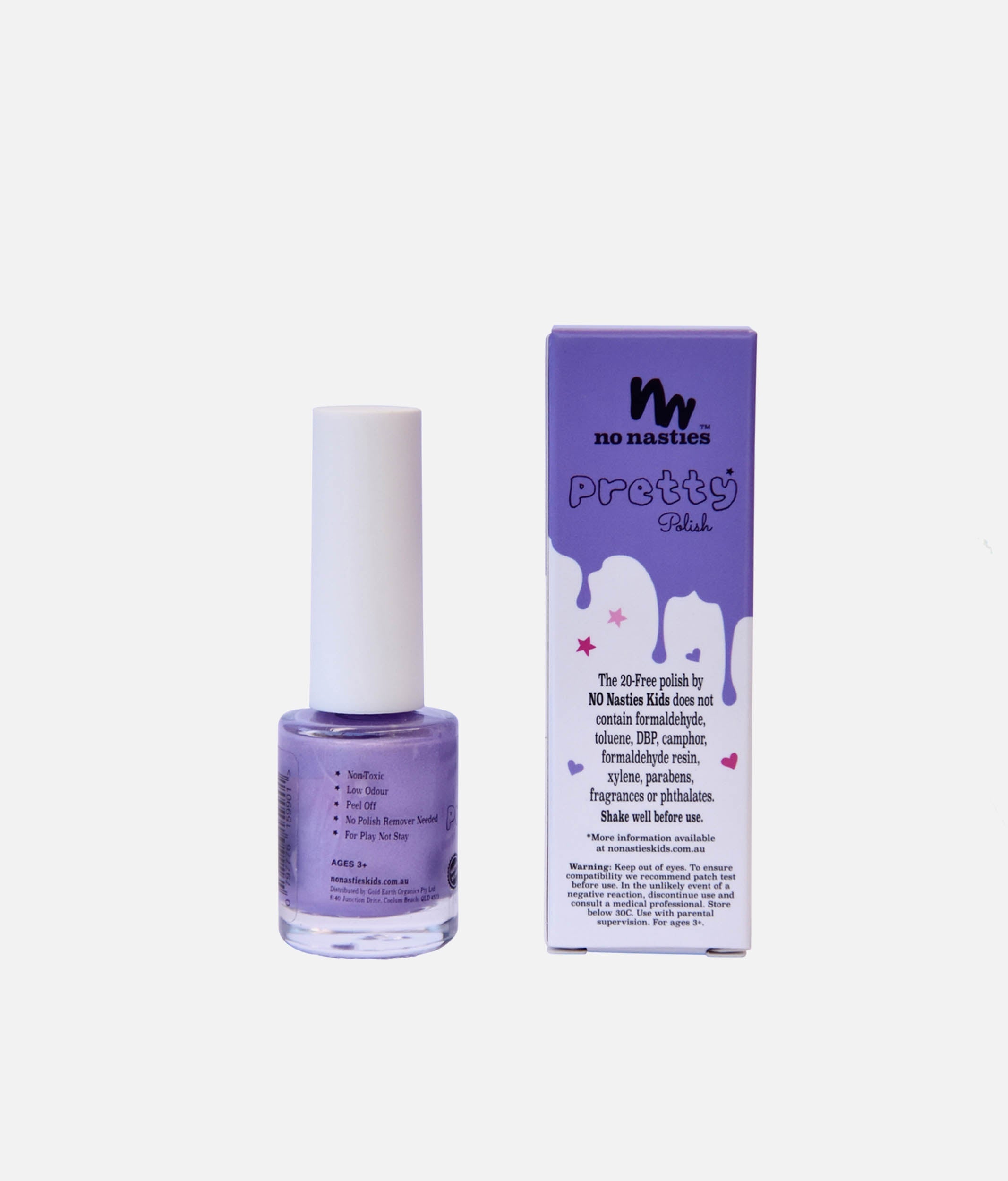 Water-Based Kids Nail Polish - PEEL OFF POLISH