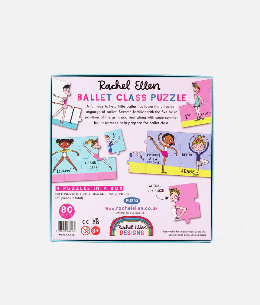 Ballet Class Jigsaw Puzzle for Children • 80-piece - PUZ03
