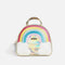 Rainbow Dance Duffel with Sparkle & Fluffy Charm - UNICORN KEEPALL BAG