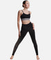 Mesh Inserts Dance Leggings - RDE 1893