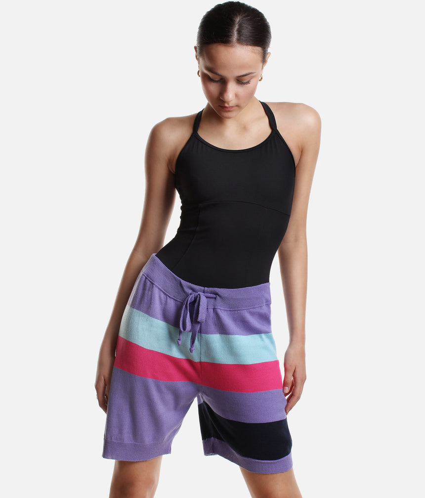 Colourful Knit Dance Shorts - RDE 2476