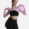RELEVE RIBBED SHRUG - Ultra-Cropped Dance Essential with Thumbholes