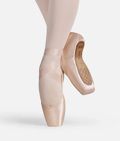 REVEAL SATIN TIP Pointe Shoes - Flexible Standard Shank