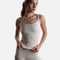 Second-Skin Feel Cami Top for Yoga & Movement, Comfort Fit - RIB SINGLET