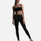 High-Waisted RIB LEGGINGS, Second-Skin Fit for Yoga, Pilates, Lounge
