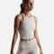 Premium Ribbed Yoga Top, Ultra-Soft with Breathable Stretch - RIB TANK