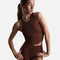 Premium Ribbed Yoga Top, Ultra-Soft with Breathable Stretch - RIB TANK