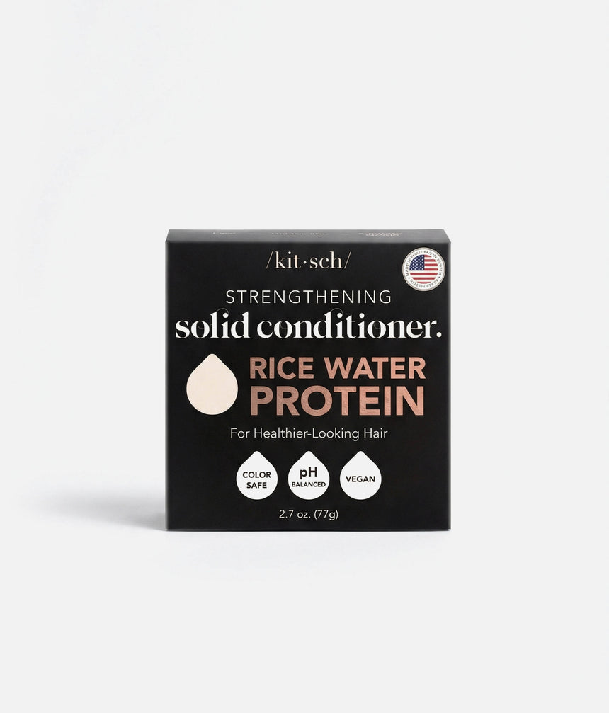 Rice Water Conditioner Bar • Strengthening Solid Conditioner
