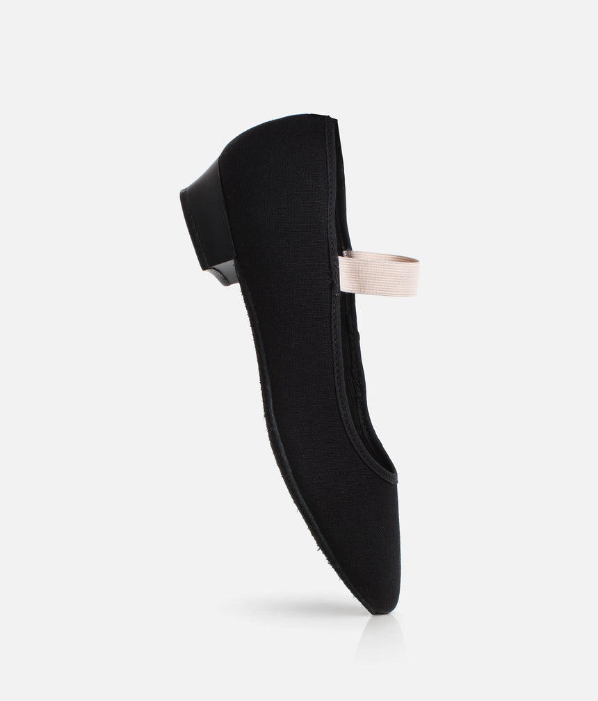 Canvas Low Heel Character Shoes - RO12