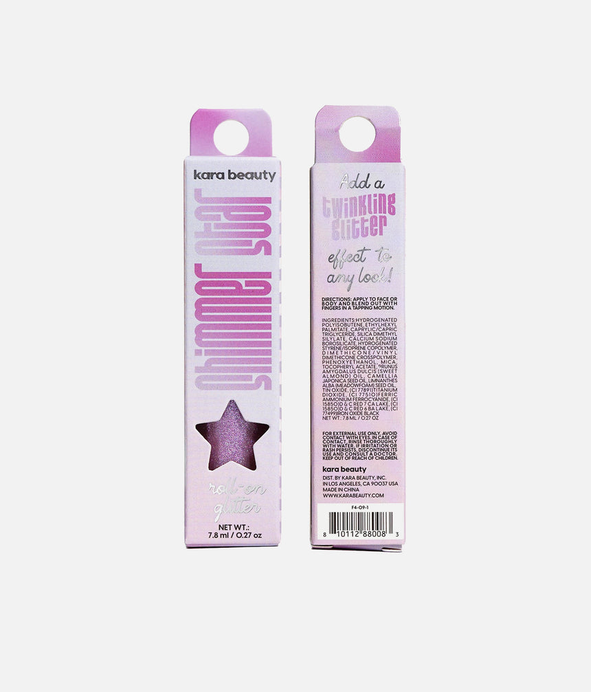 SHIMMER STAR GLITTER ROLL-ON, Hydrating Face & Body Gel - RHEA