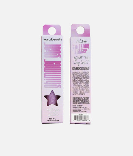 SHIMMER STAR GLITTER ROLL-ON, Hydrating Face & Body Gel - RHEA