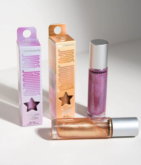 SHIMMER STAR GLITTER ROLL-ON, Hydrating Face & Body Gel - RHEA