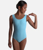 Girls Sleeveless Leotard with Adjustable Ruche - 2382