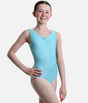 Girls Sleeveless Leotard with Adjustable Ruche - RV2382