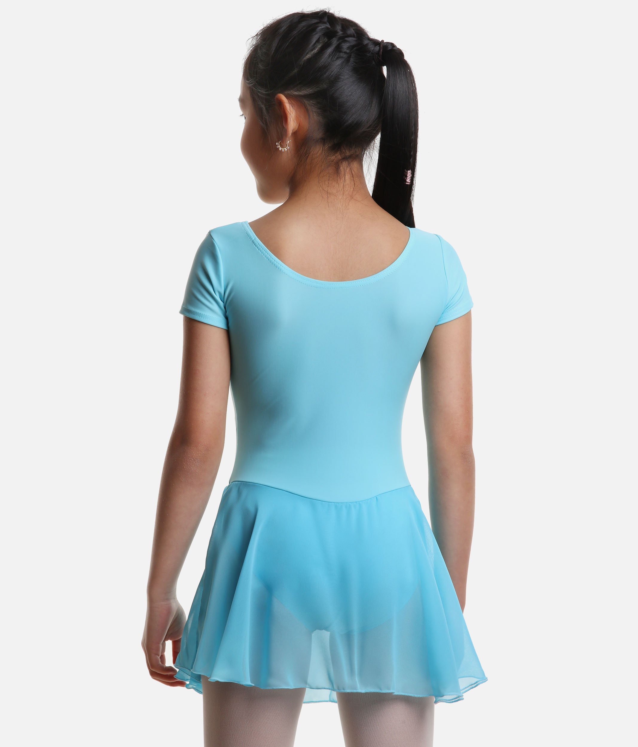 Cap Sleeved Skirted Leotard - RV 2383