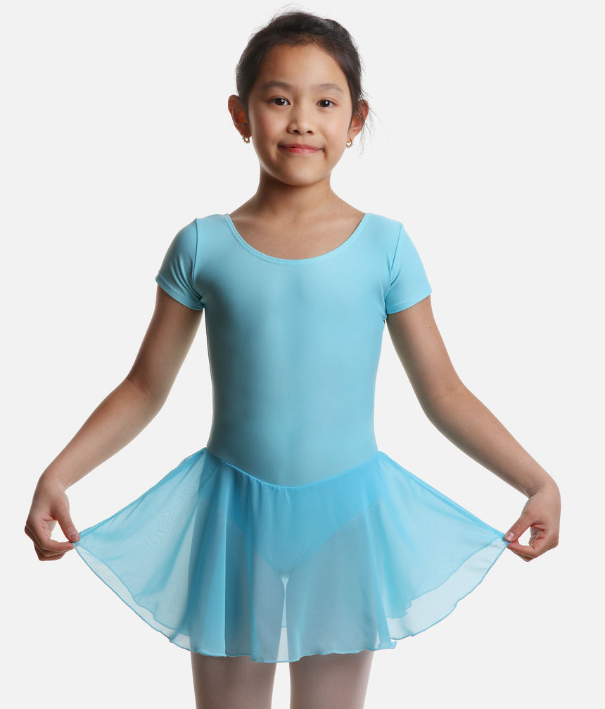 Cap Sleeved Skirted Leotard - RV 2383