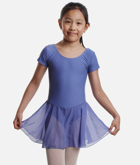 Cap Sleeved Skirted Leotard - RV 2383