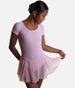 Girls Cap Sleeved Skirted Leotard - RV2383