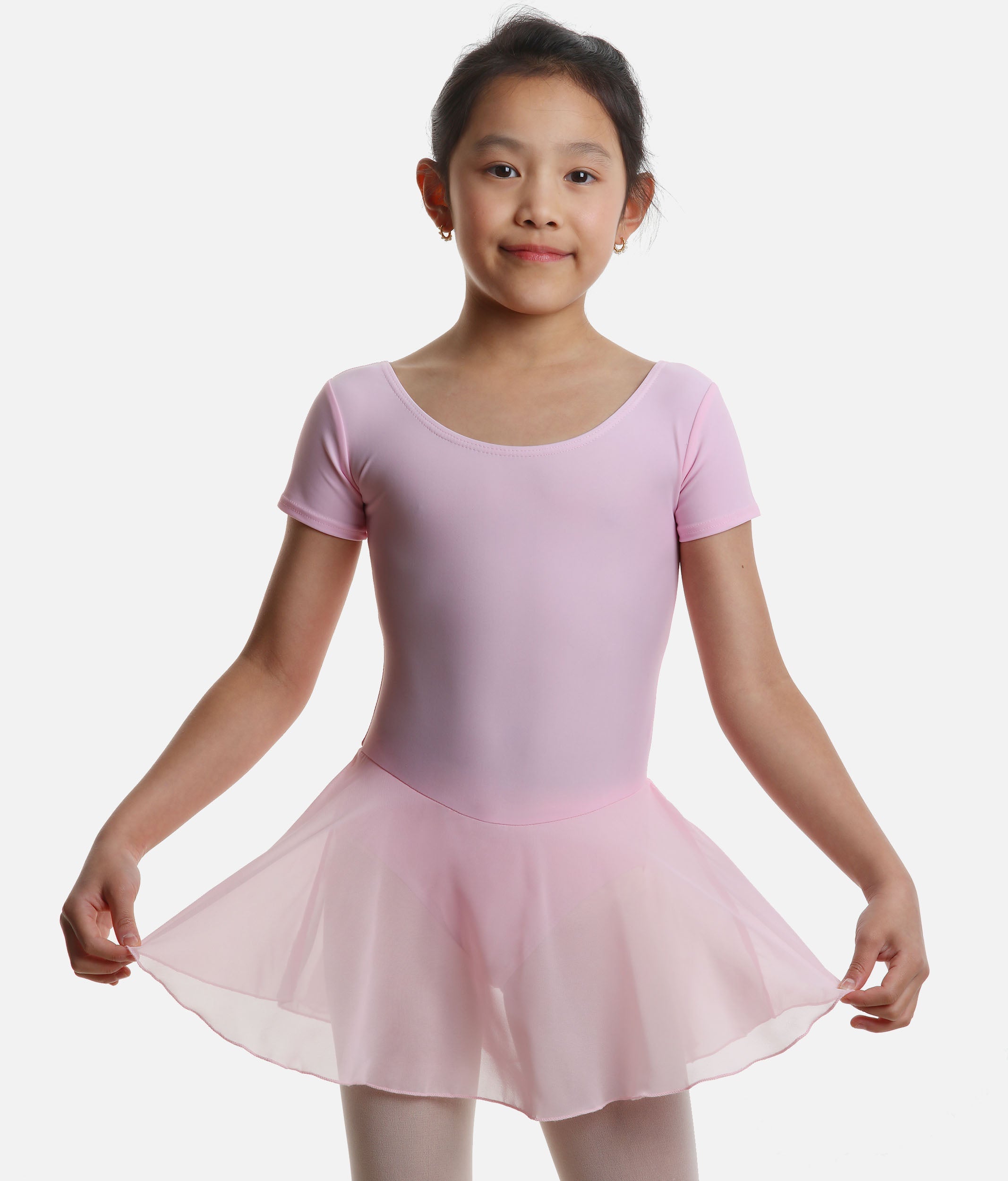 Cap Sleeved Skirted Leotard - RV 2383