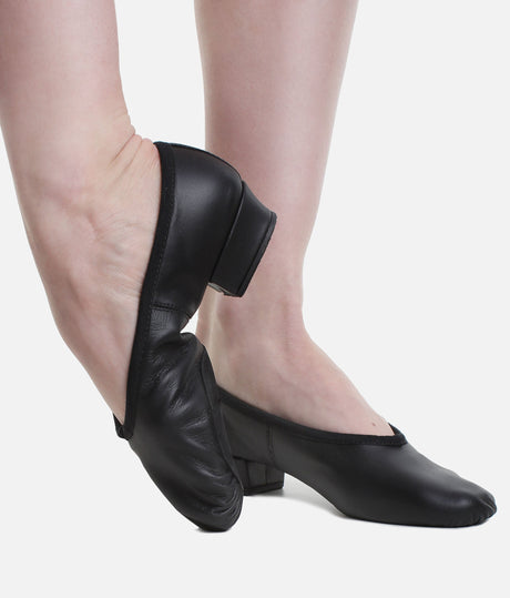 PARIS Leather Split Sole Teaching Shoe, Designed for Ballet Instructors - S0427