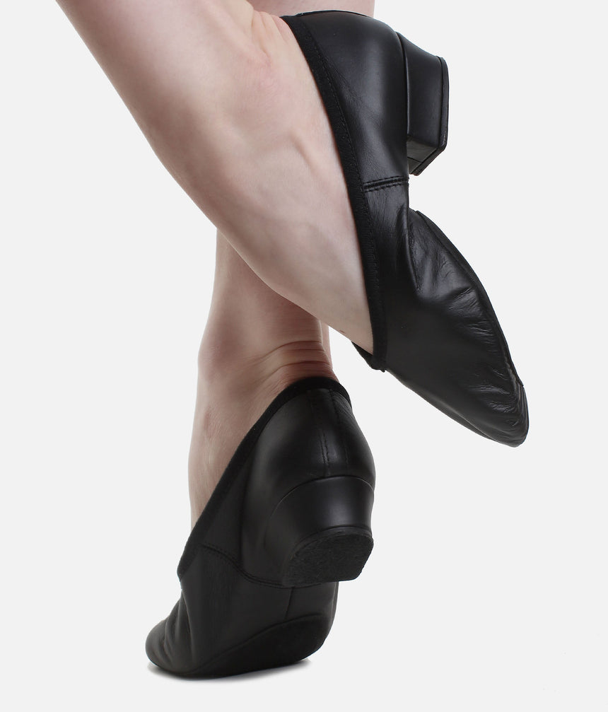 PARIS Leather Split Sole Teaching Shoe, Designed for Ballet Instructors - S0427