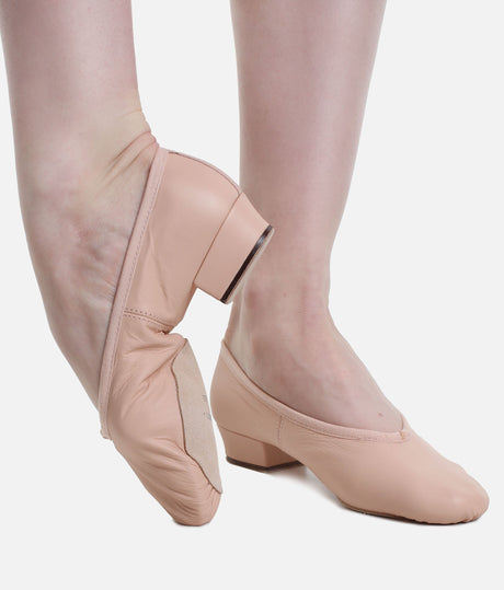 PARIS Leather Split Sole Teaching Shoe, Designed for Ballet Instructors - S0427