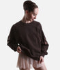 Signature Satin Oversized Sweatshirt • Ballet Warm-Up Layer - S0573