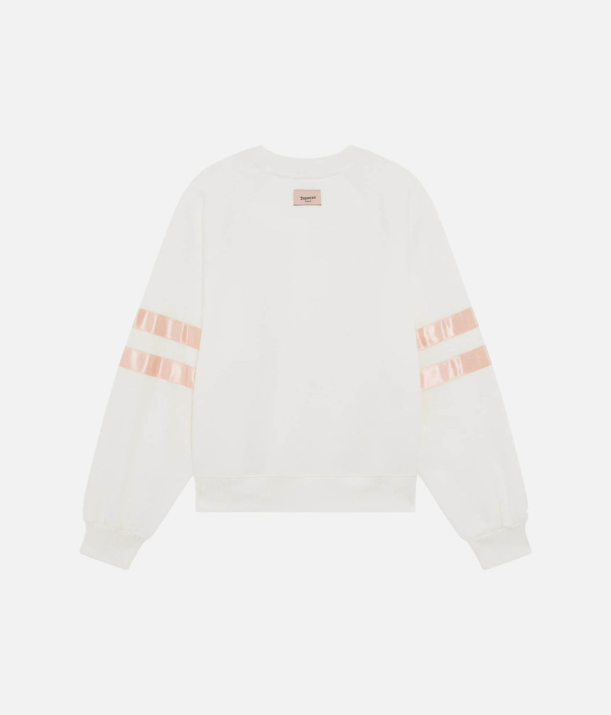 Brushed Fleece Sweatshirt, Warm-Up & Lounge Essential - S0573