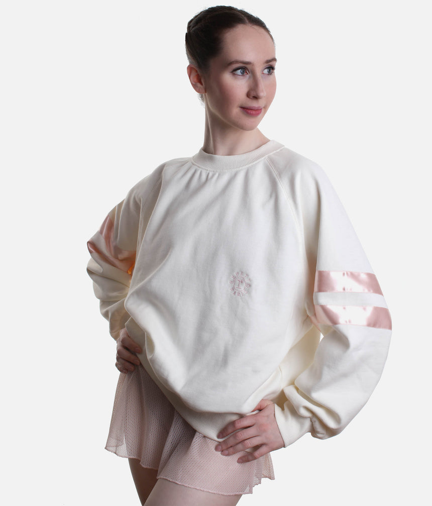 Brushed Fleece Sweatshirt, Warm-Up & Lounge Essential - S0573