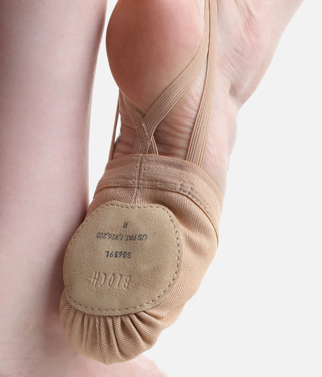 BLOCH Spin II Stretch Canvas Half Sole Shoes • Contemporary & Lyric - S0639