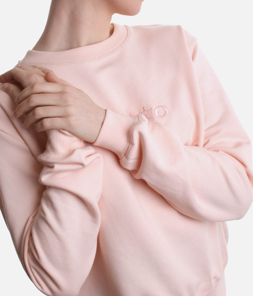 Cotton Fleece Sweatshirt, Studio-to-Street Style - S0696