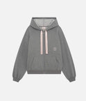Signature Satin Zip-Up Hoodie • Ballet Warm-Up & Studio Essential - S0700