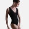 Plunging Bodysuit, Second-Skin Feel • Pilates, Yoga & Barre - S0749