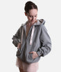 Signature Satin Zip-Up Hoodie • Ballet Warm-Up & Studio Essential - S0700