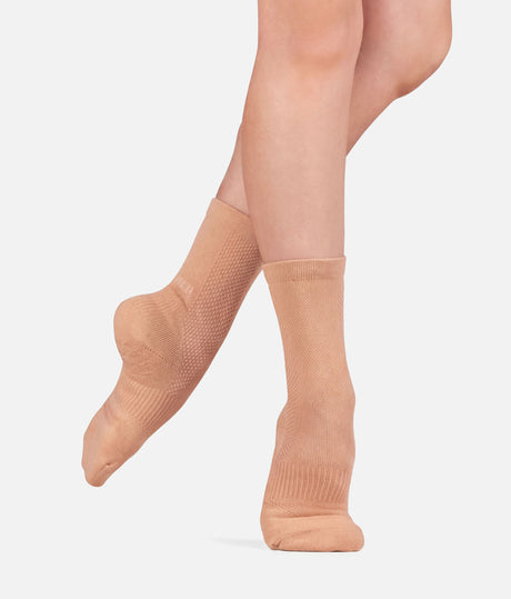 BLOCHSOX Crew Length Dance Socks • Contemporary, Lyrical & Jazz - A1200