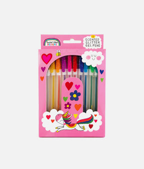 Rachel Ellen Scented Glitter Gel Pens – Colour, Sparkle and Fruity Fun