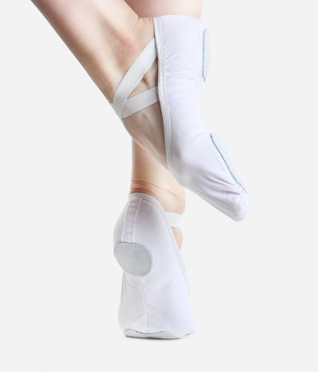 Medium Width, Stretch Canvas Ballet Shoe - SD 16