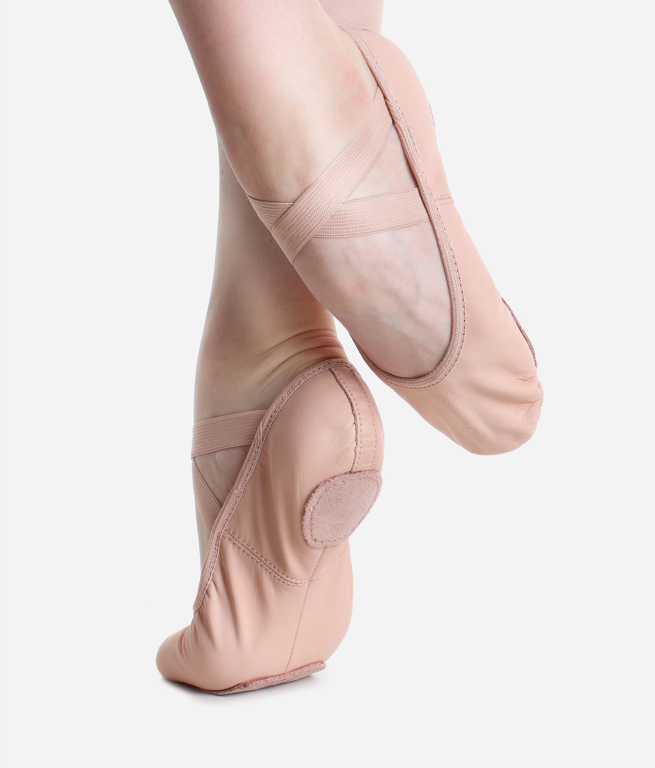 Child's Leather Split Sole Ballet Shoe - SD 60