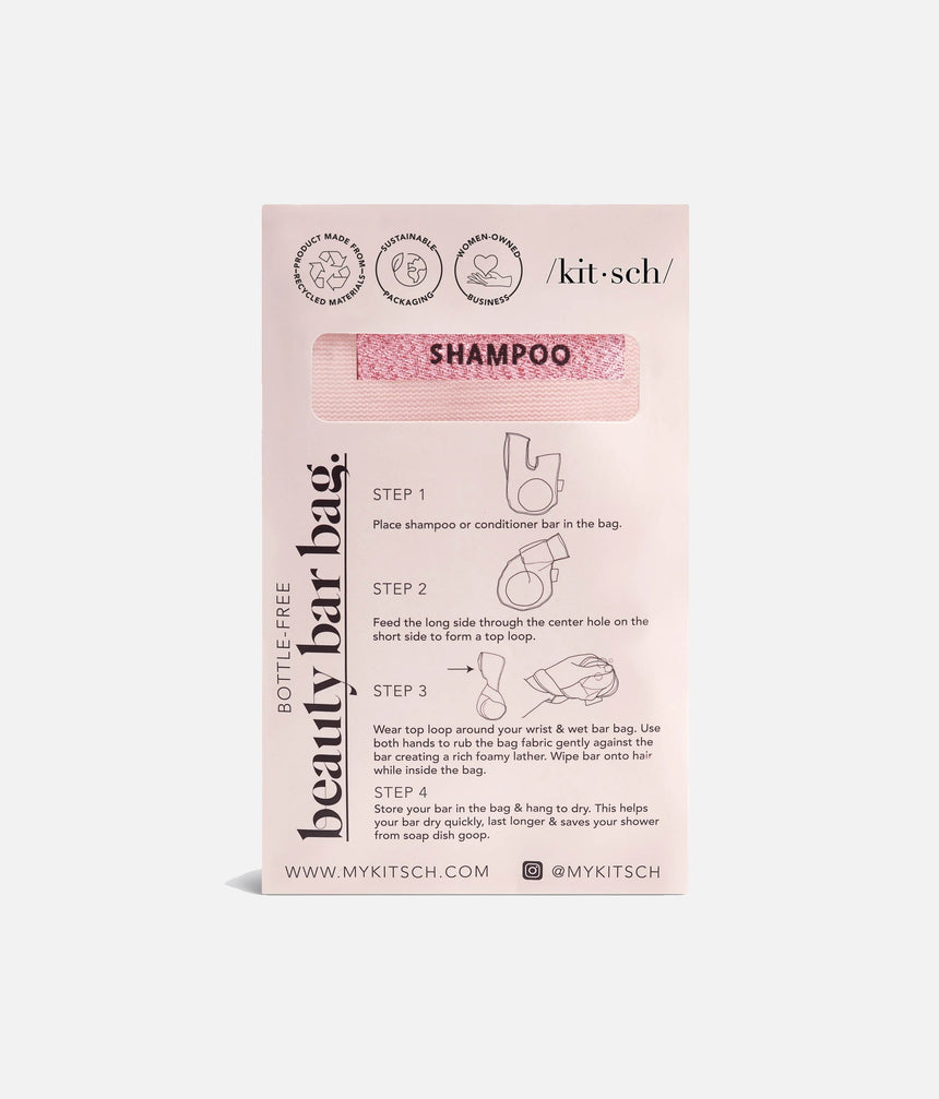 Shampoo Bag – Mesh Bar Holder for Quick-Dry Storage